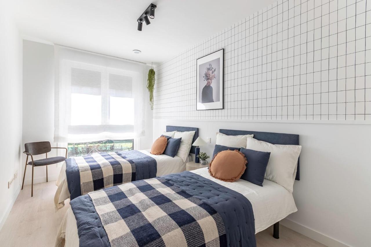 Nuevo Y Precioso En Algorta Con Parking Apartman Getxo Kültér fotó